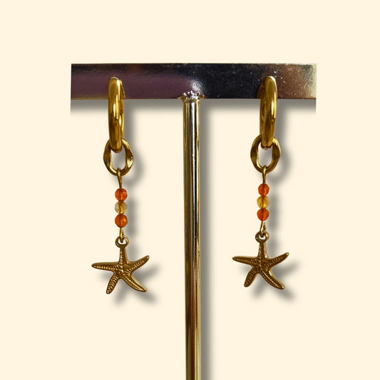 Créoles Thalia • charm étoile de mer