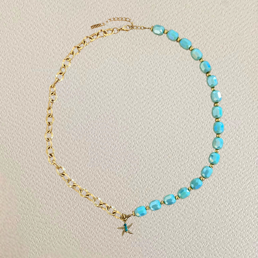 Collier Astéria • charm étoile de mer