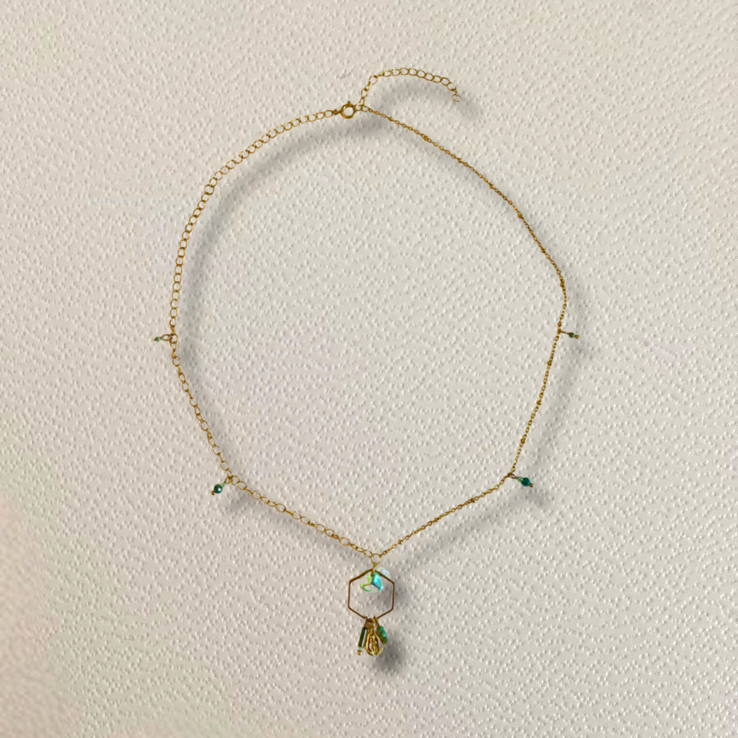 Collier Méra • pendentif "à la plage"
