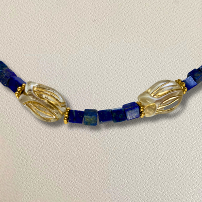 Collier Tulizuli • pierres Lapis Lazuli