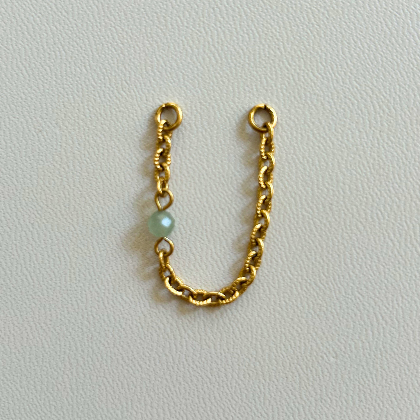 Chainette 1 • pierre d'aventurine