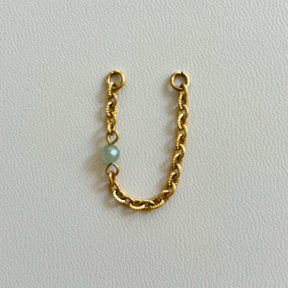 Chainette 1 • pierre d'aventurine