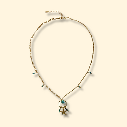 Collier Méra • pendentif "à la plage"