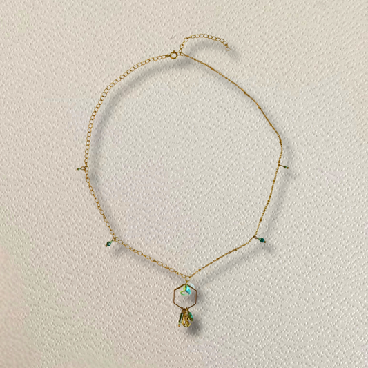 Collier Méra • pendentif "à la plage"