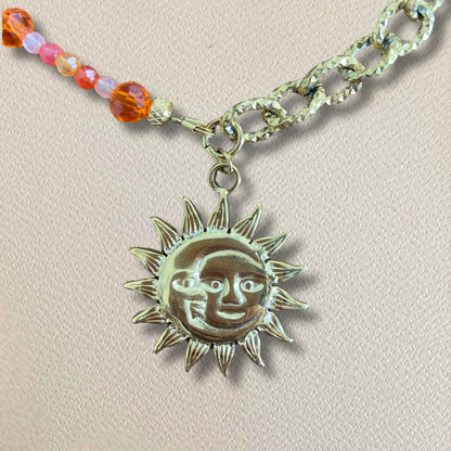 Collier solaire Solal ♢ pierres d'agate